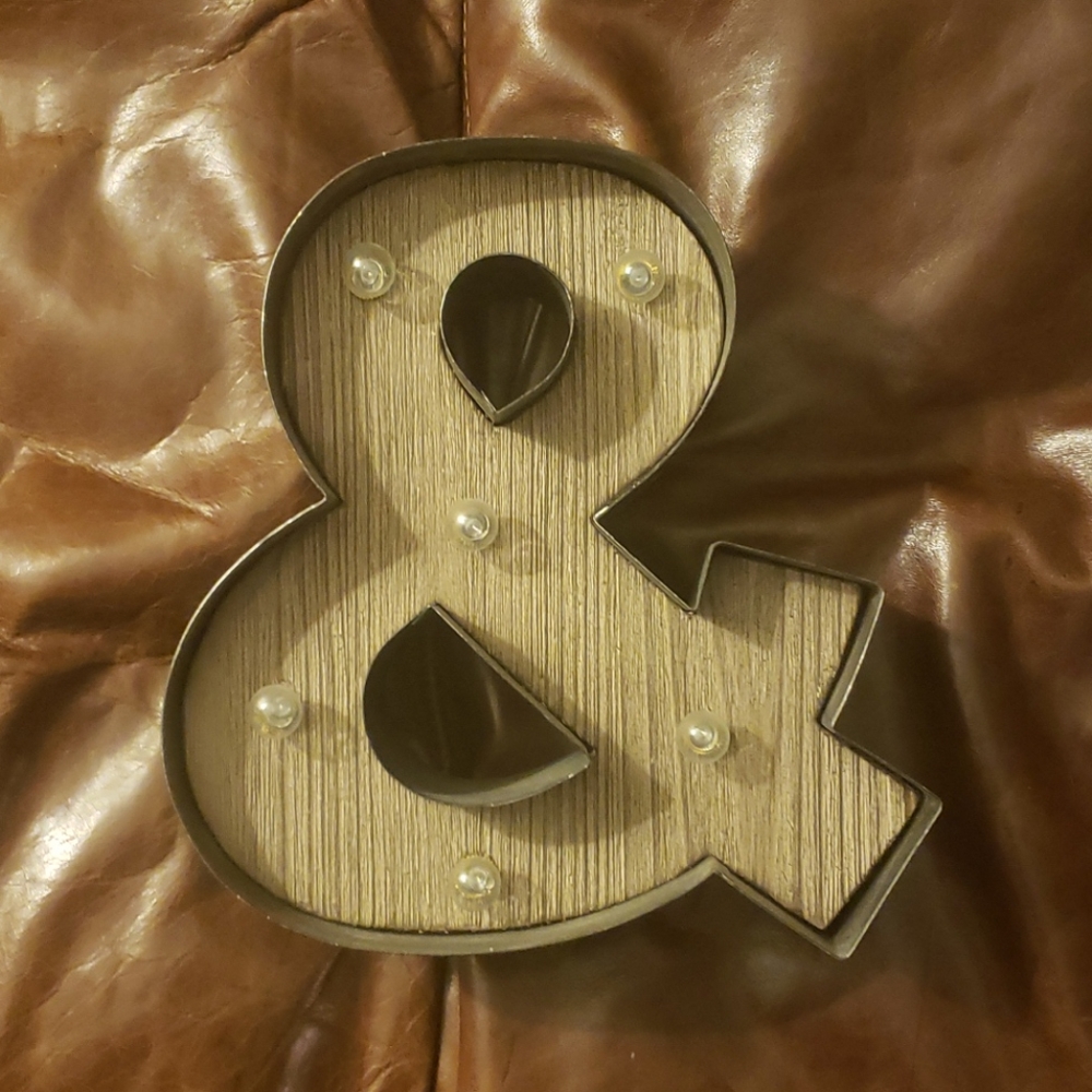 Ampersand Marquee